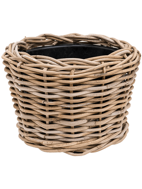 Natural Tall Rattan Basket