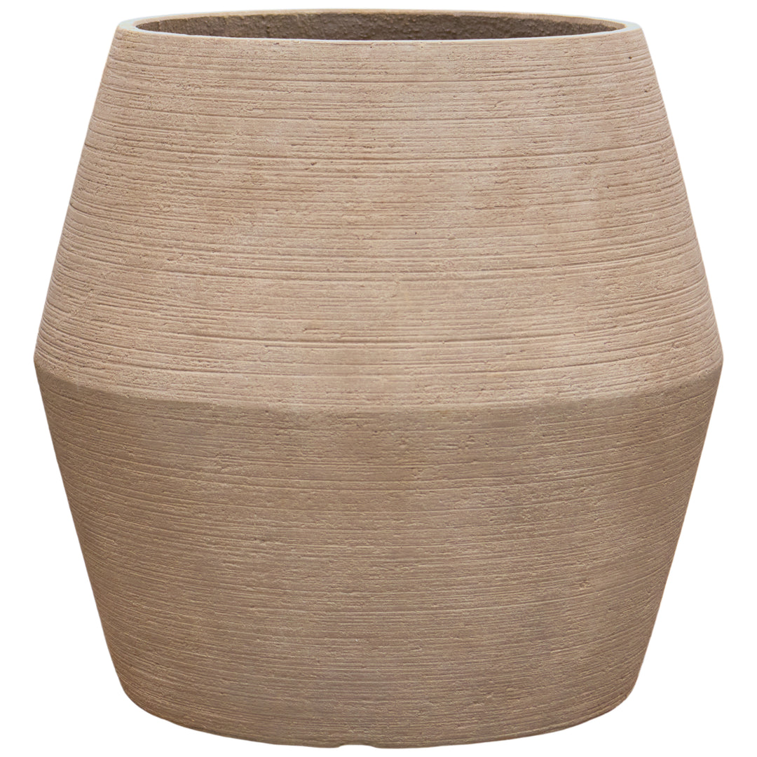 Stoneware Beige Planter