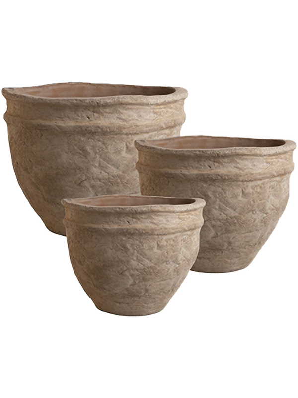 Reed Clay Planters