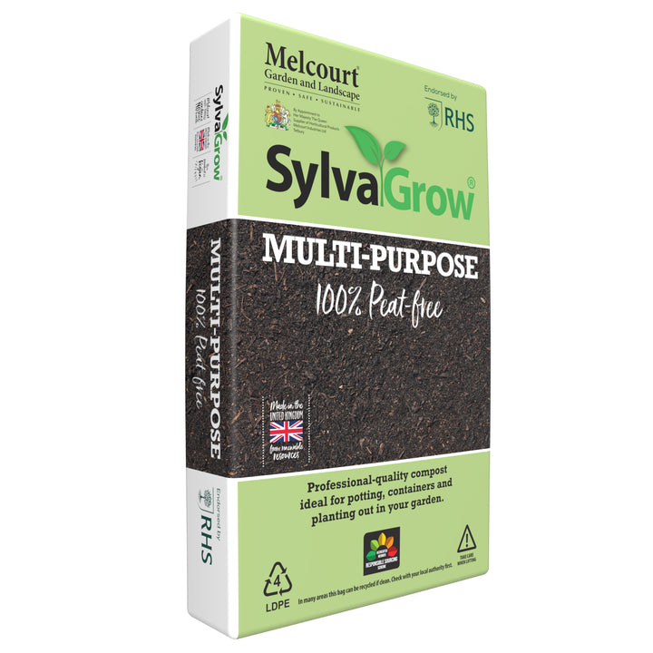 Peat-Free Garden Compost, SylvaGrow® Multi-Purpose by Melcourt