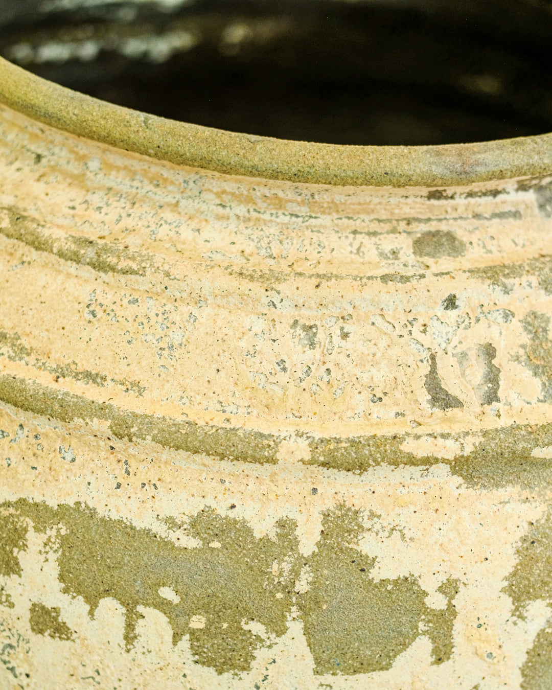 Weathered Olive Jar