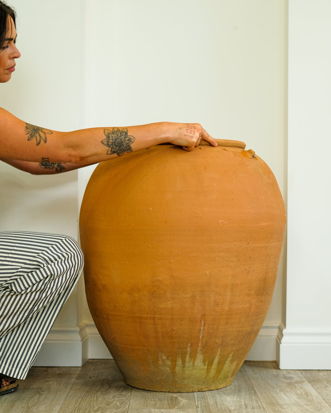 Artisan Studded Urn