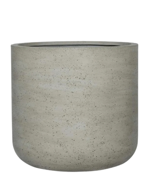 Jumbo rough washed concrete straight-sided planter — Plant Drop