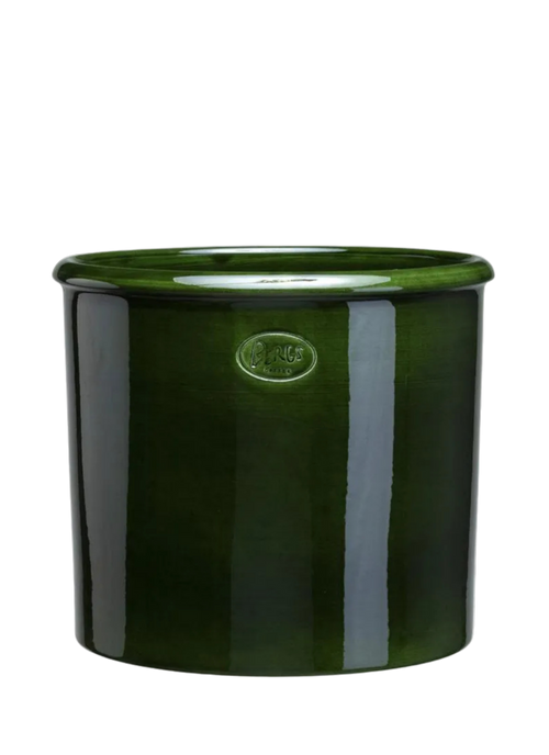 Modena glazed green terracotta pot by Bergs — Plant Drop