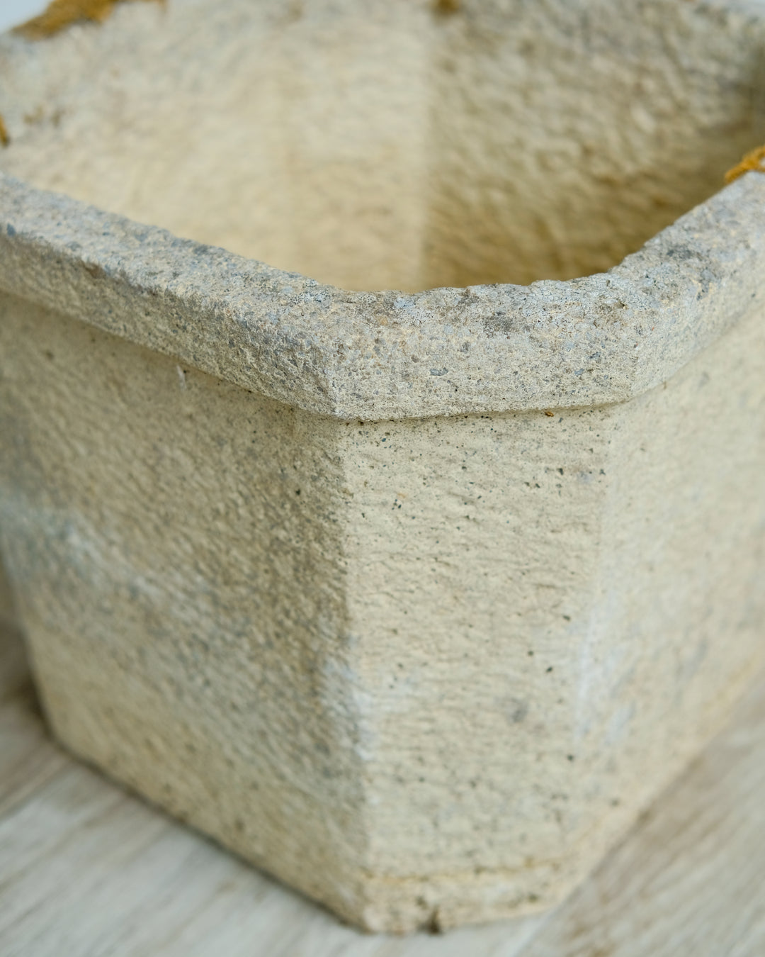 Octagonal Concrete Planter, Small