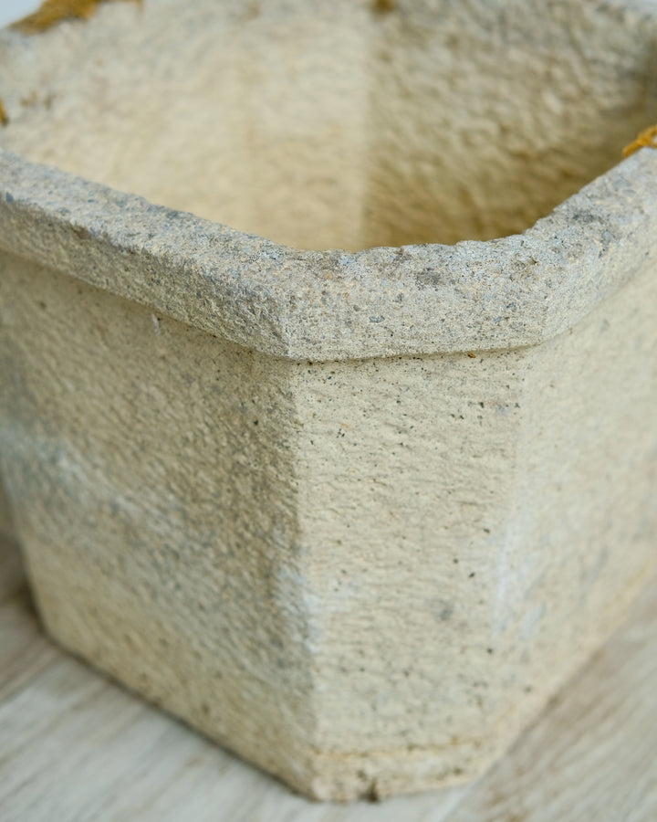 Octagonal Concrete Planter, Small