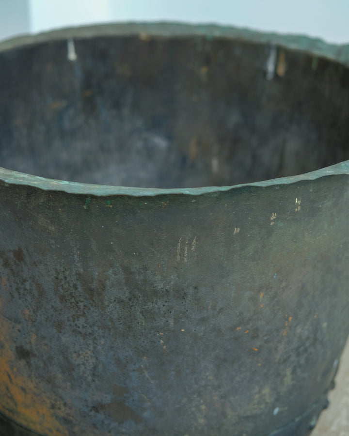 Large Copper Garden Planter — One-Off