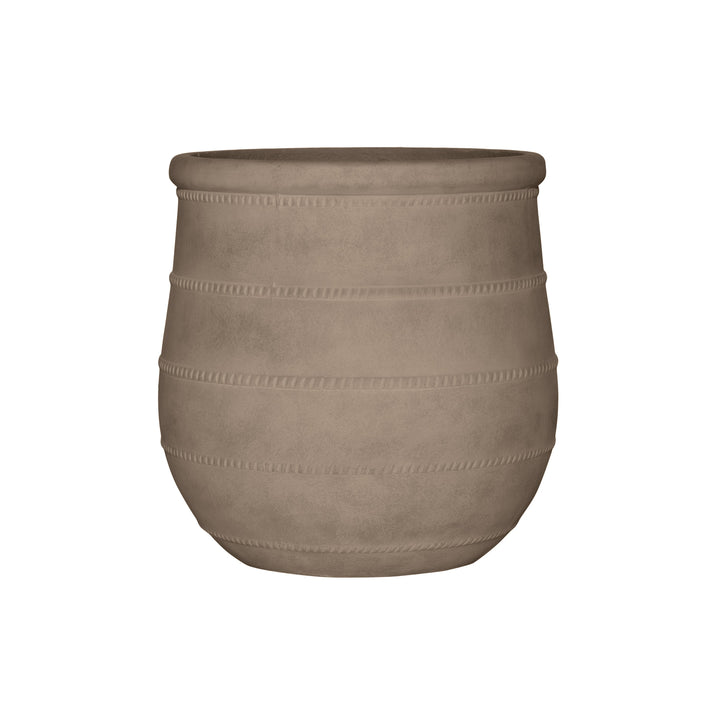 Braided Lines Urn Pot