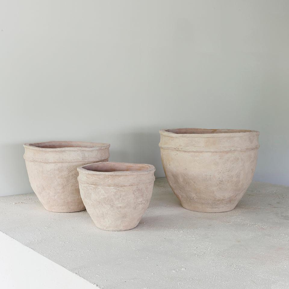 Reed Clay Planters