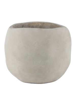 Shape grey planter with soft rounded profile — Plant Drop