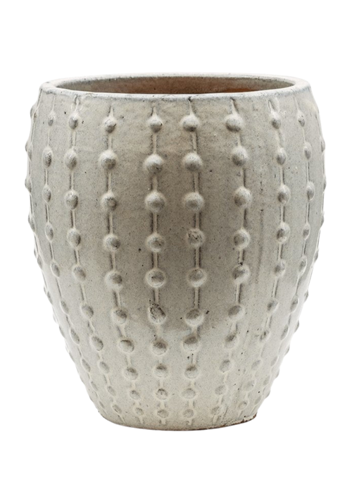 Studded ceramic urn planter — Plant Drop