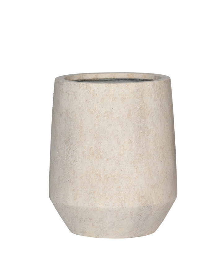 Travertine Tall Planter