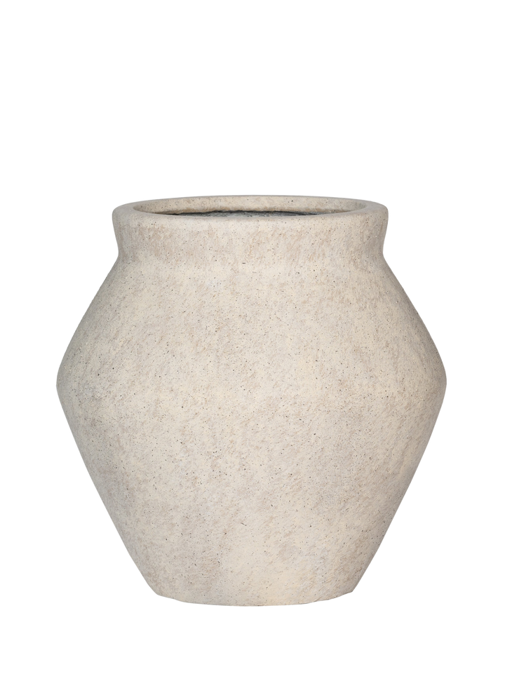 Travertine Urn Planter