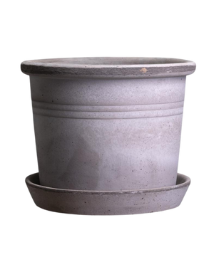 Galestro terracotta pot by Bergs, frost-resistant Tuscan clay — Plant Drop