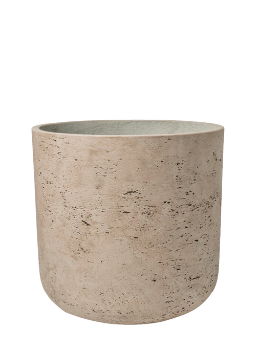 Rough washed concrete straight-sided planter — Plant Drop