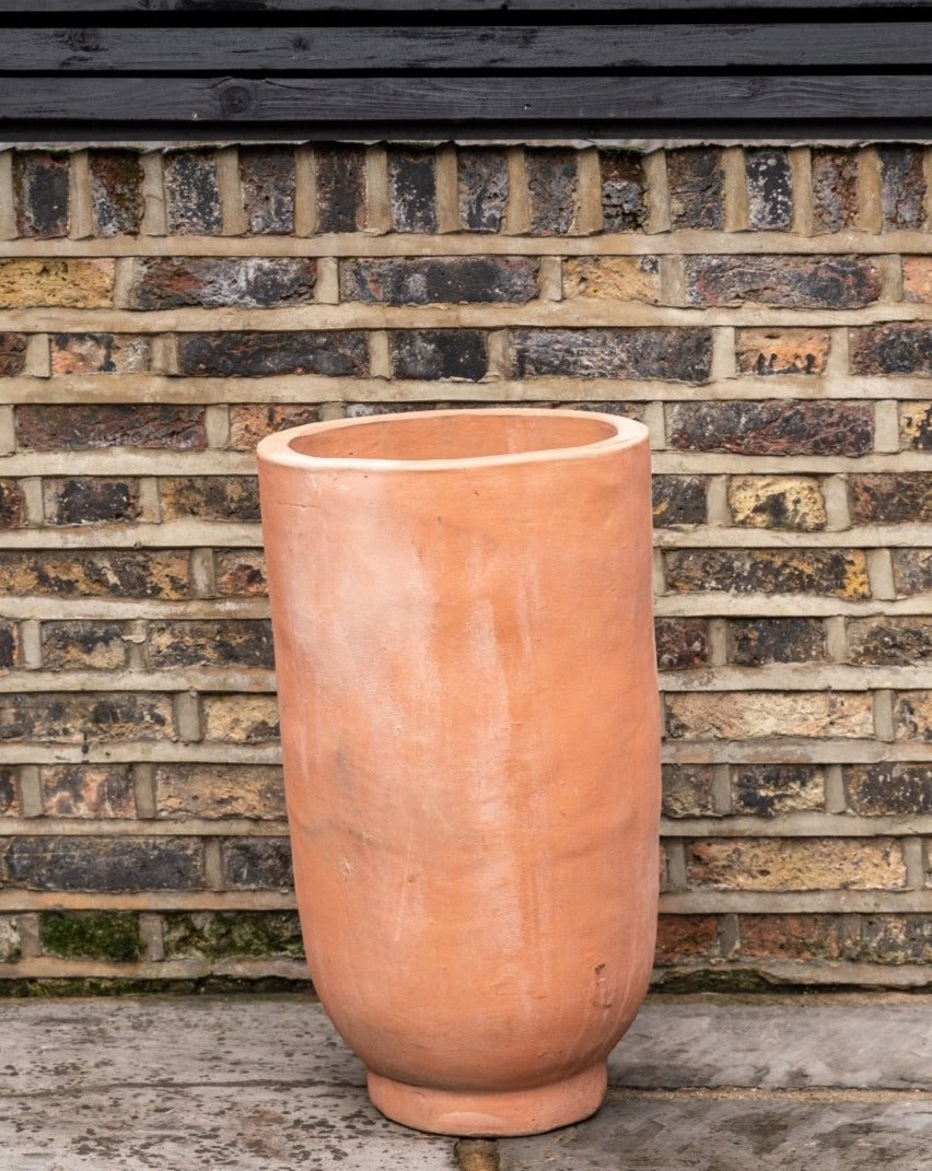 Modernist Terracotta Vase Planters - Plant Drop