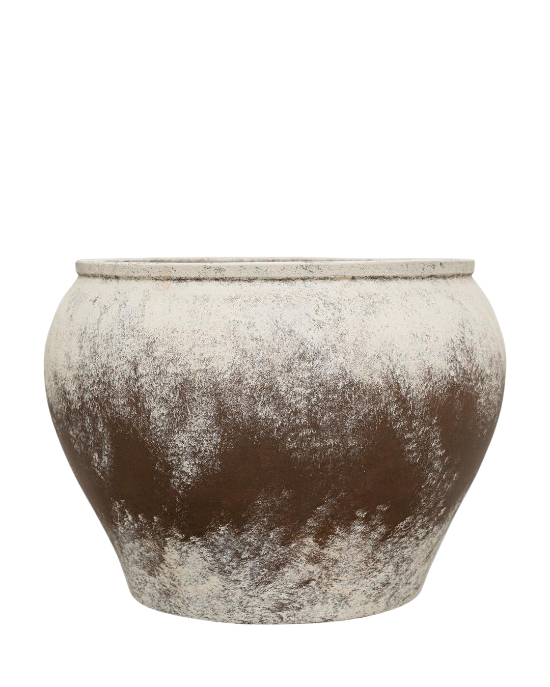 Smoky umber vessel planter