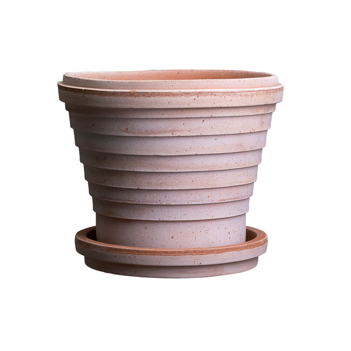 Planets Pots, Jupiter Pot With Saucer By Bergs