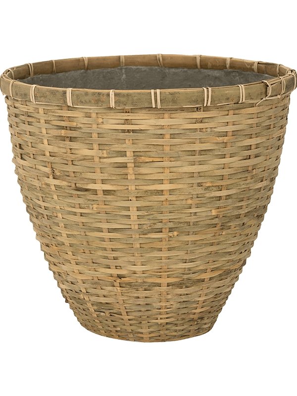 Bamboo Fiberclay Lined Baskets - Plant Drop