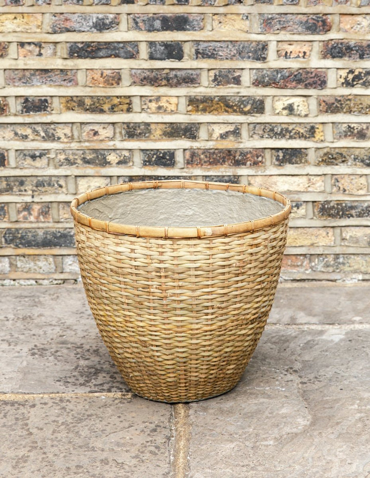 Bamboo Fiberclay Lined Baskets - Plant Drop