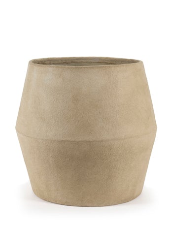 Papier-Mâché Beige Planter By Marie Michielssen - Plant Drop