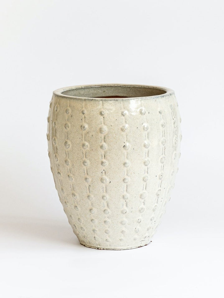 Studded Ceramic Urn - Plant Drop